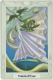 Princess of Cups, Thoth Tarot