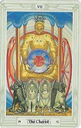 The Chariot, Thoth Tarot