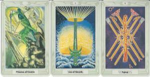 New Moon Tarot Reading, Thoth Tarot